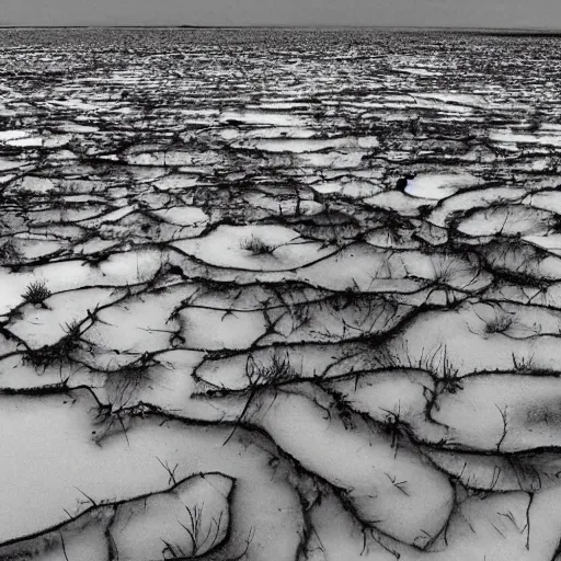 Image similar to Meme about the ice cleared out of the land leaving behind a quagmire of mud, swamps and sloughs. It remained an inhospitable environment for some time.