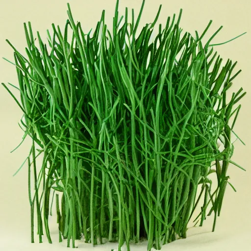 Image similar to a three dimensional representation of a four dimensional chive