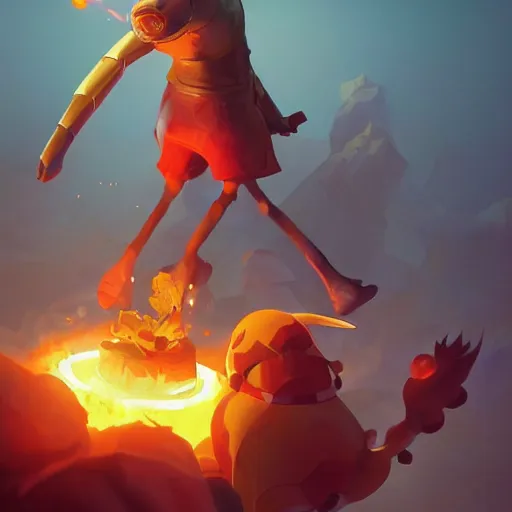 Image similar to portrait of legendary battle toast, pixar toast warrior, pokemon toast, volumetric lighting, dynamic composition, art by sachin teng and sergey kolesov and ruan jia and heng z, fantasy, hyper detailed, ultra realistic, sharp focus, wildlife photography, national geographic, octane render, concept art