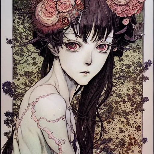 Image similar to prompt: Portrait painted in Frank frazzeta style drawn by Vania Zouravliov and Takato Yamamoto, inspired by Fables, intricate acrylic gouache painting, high detail, sharp high detail, manga and anime 2000