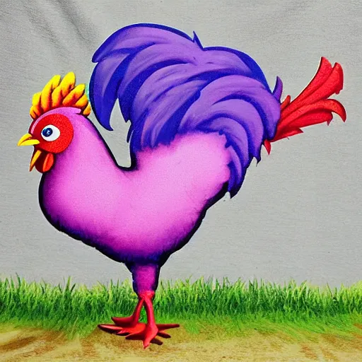 Image similar to here comes the funky chicken!