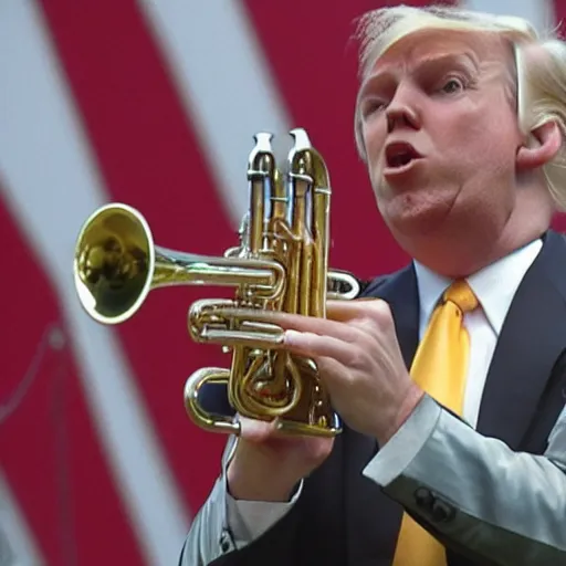 Image similar to donald trumpet