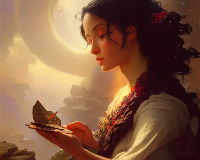 Prompt: photography of robert s. duncanson, deep focus, d & d, fantasy, intricate, elegant, highly detailed, digital painting, artstation, concept art, matte, sharp focus, illustration, hearthstone, art by artgerm and greg rutkowski and alphonse mucha