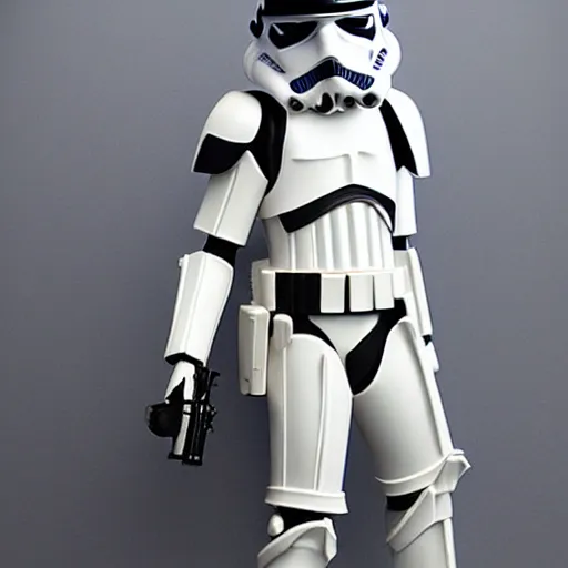 A group Imperial Stormtroopers a japan - AI Photo Generator - starryai