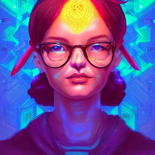 Image similar to skill magic geek inside matrix deepdream radiating a glowing aura stuff loot legends stylized digital illustration video game icon artstation lois van baarle, ilya kuvshinov, rossdraws,