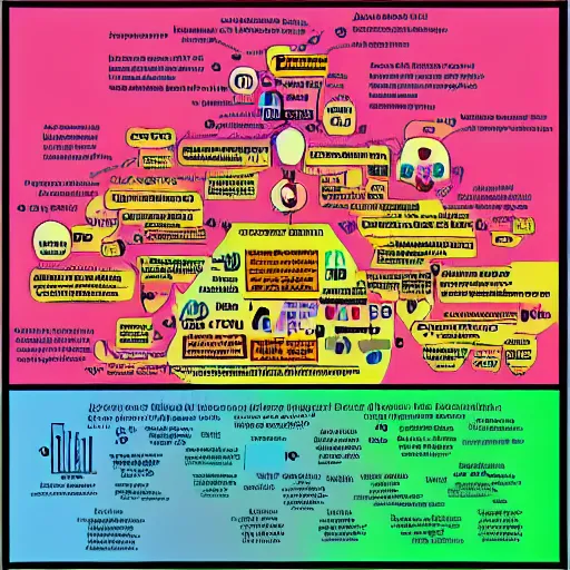 Image similar to infographic map of Human psychodelic system