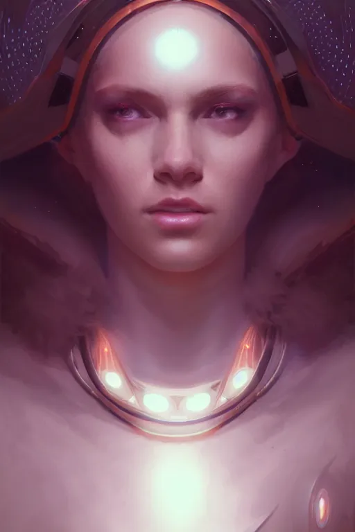 Prompt: goddess of the techno world, highly detailed, digital painting, artstation, concept art, smooth, sharp focus, illustration, unreal engine 5, 8 k, art by artgerm and greg rutkowski and edgar maxence