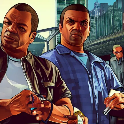 Prompt: Grand Theft Auto 6 artwork