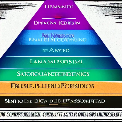 Image similar to The Pyramid of Consciousness