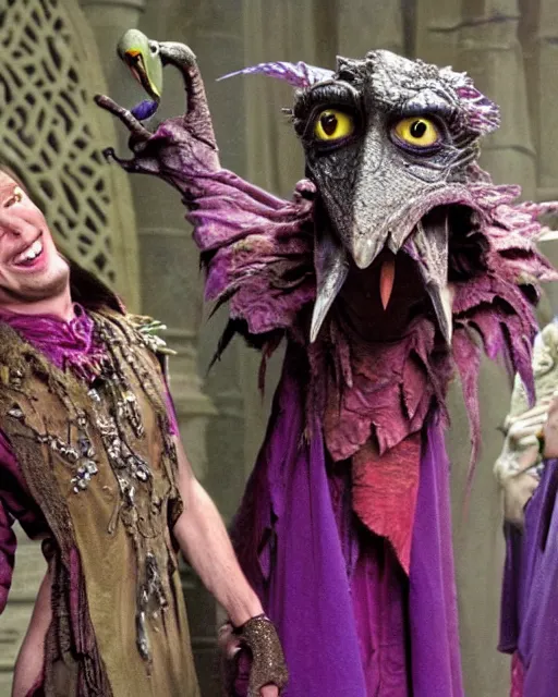 Image similar to i think its time for a skeksis party