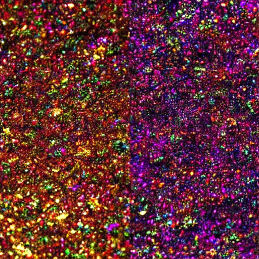 Image similar to texture of glitter, lsd