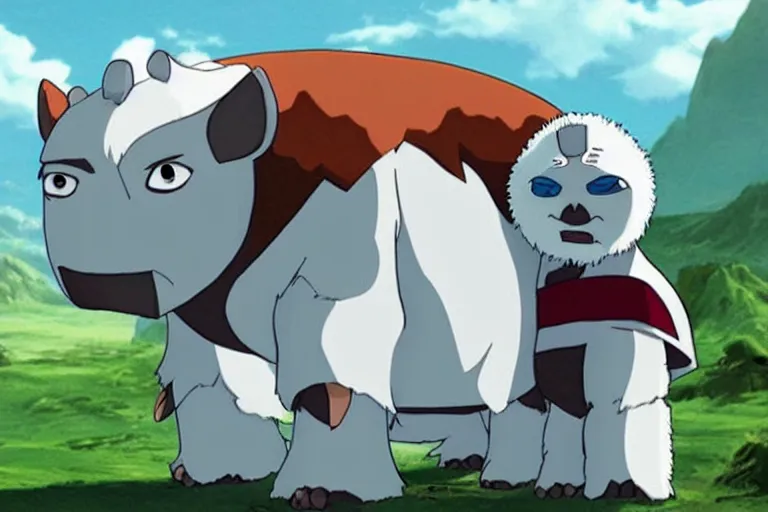 Image similar to appa from the last airbender