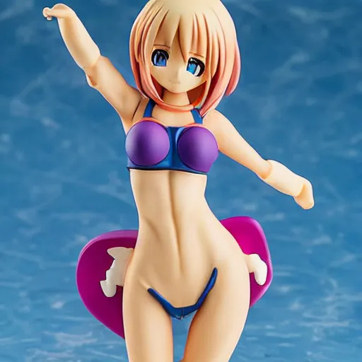 Image similar to anime pvc figure by good - smile, beach girl