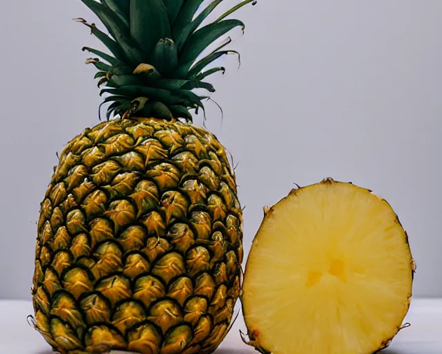 Prompt: a photo of super ultra turbo pineapple, 4k ultra