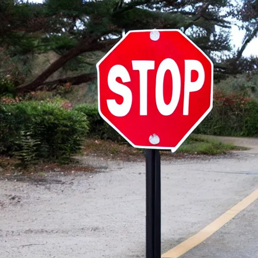 Prompt: stop sign
