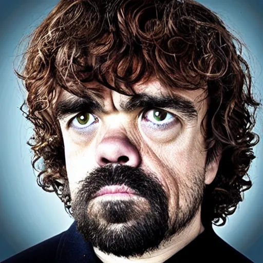 Image similar to “ headshot of peter dinklage as mario ”