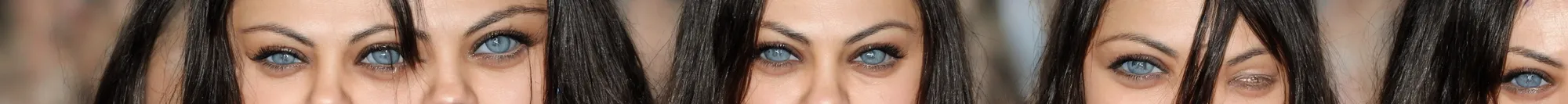 Prompt: eyes of mila kunis