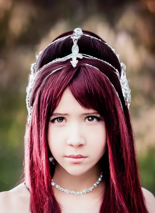 Image similar to a full portrait photo of real - life princess garnet final fantasy, f / 2 2, 3 5 mm, 2 7 0 0 k, lighting, perfect faces, award winning photography.