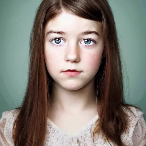 Image similar to a masterpiece portrait photo of a beautiful young woman who looks like a little mary elizabeth winstead, symmetrical face