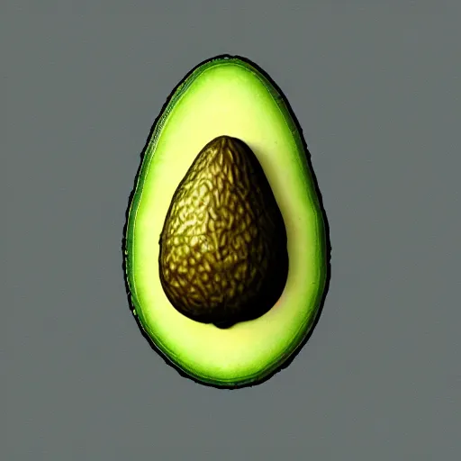 Image similar to extremely high detailed humanoid avocado. realistic. artstation. cinematic. masterpiece