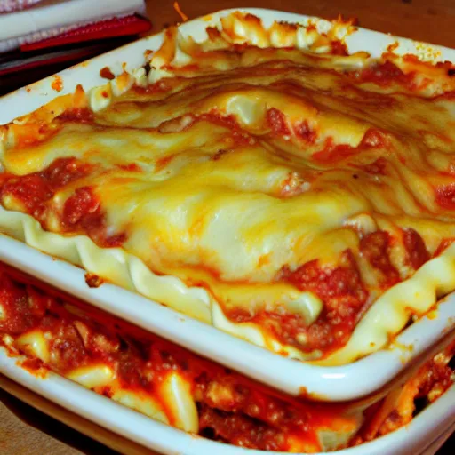 Image similar to the most delicious lasagna ever made