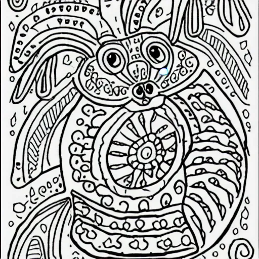 Prompt: bunny rabbit coloring pages