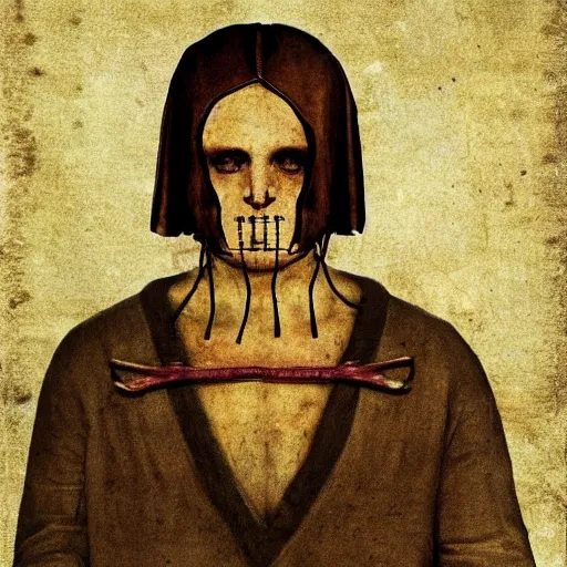 Image similar to hannibal lecter by leonardo da vinci