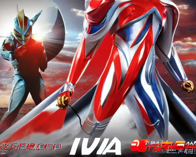 Image similar to ultraman, japanese tokusatsu, live action, professional special effects