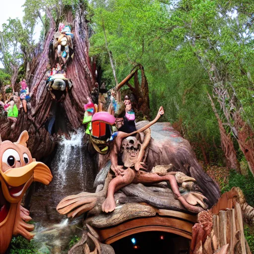 Image similar to Splash Mountain