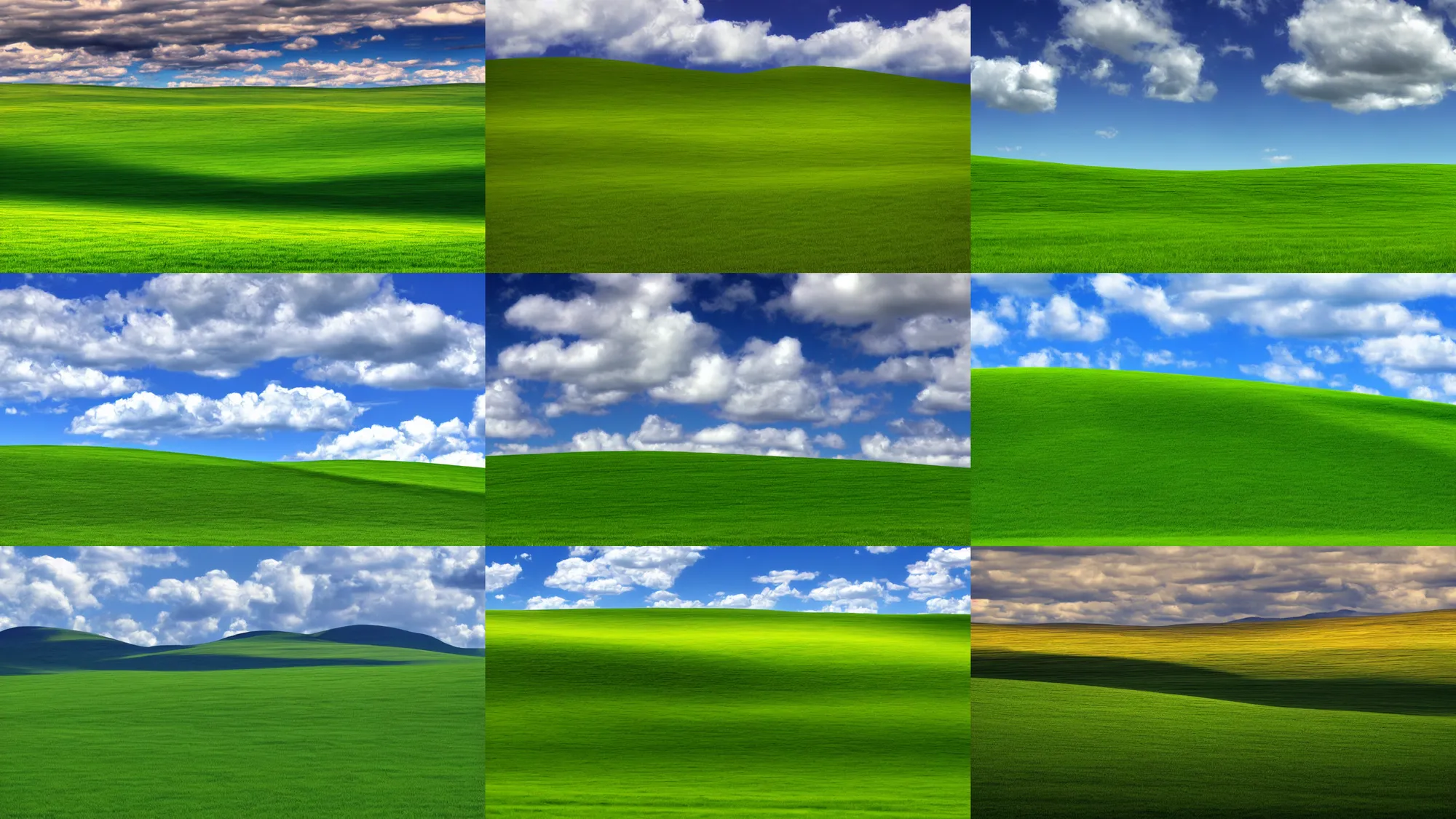windows xp default desktop background image | Stable Diffusion | OpenArt