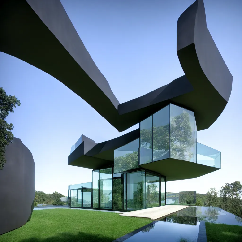 Image similar to unreal architecture