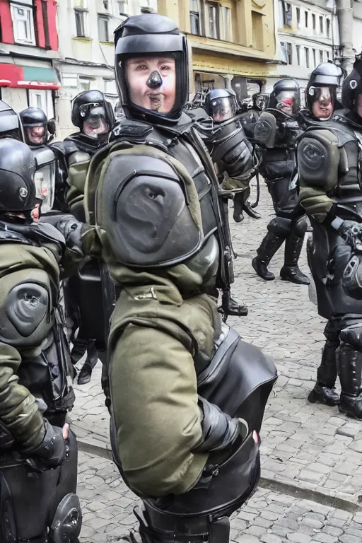 Image similar to happiness of a belarusian riot police 2 0 2 0