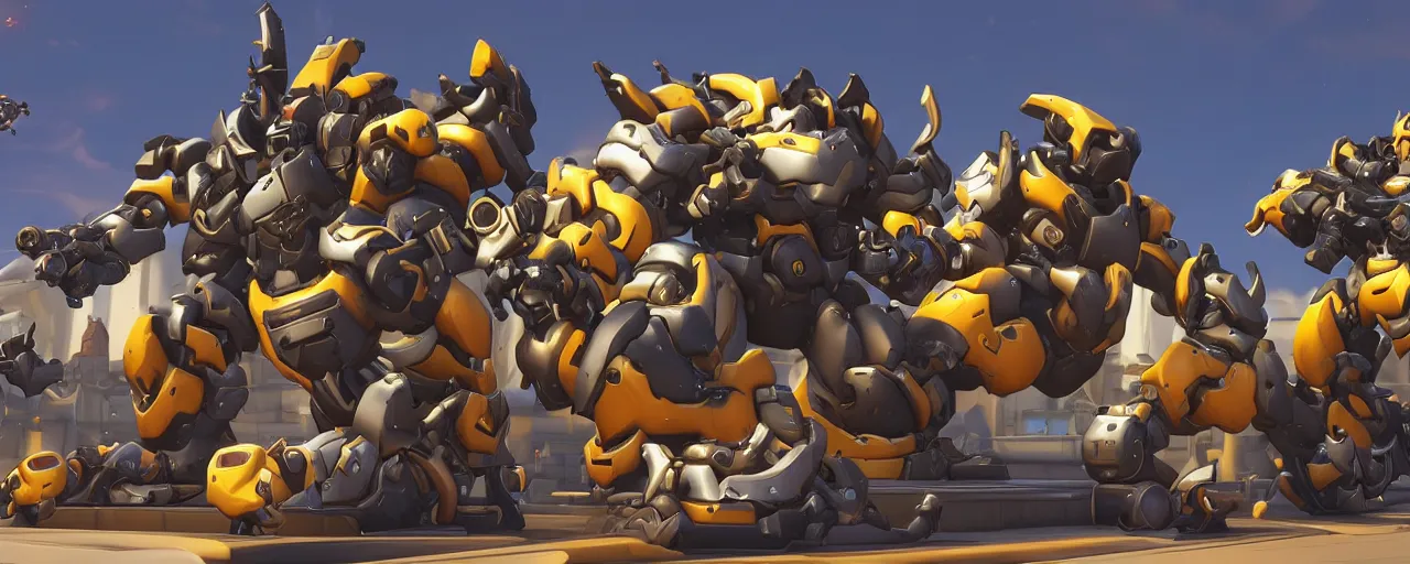 Image similar to a stunning loading screen for a new overwatch map