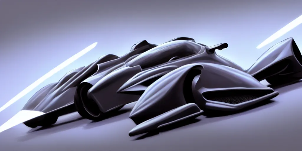 Prompt: concept art of an aero dynamic armored hyper car on runway on white background, wide shot by wayne barlowe and duchamp, simon bisley, syd mead, rococo, boris vallejo, sharp focus, trending on artstation, cinematic lighting, hyper realism, octane render, 8 k, hyper detailed, vivid, ultra detailed, highly detailed
