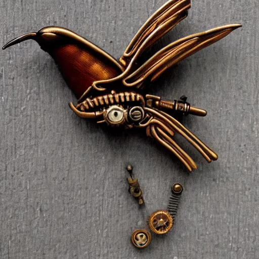 Image similar to steampunk!!!! Hummingbird