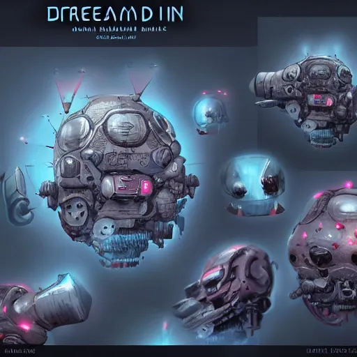 Prompt: dreamland nanite machine brains artstation, digital art, concept art, fantasy, artstation, highly detailed, sharp focus