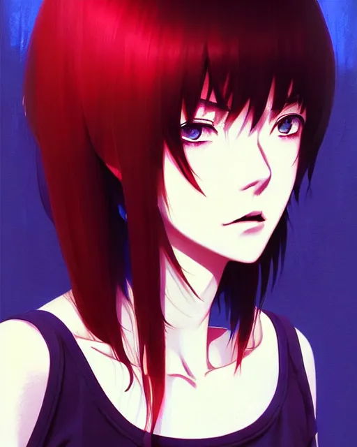 Image similar to fireman | | very very anime!!!, fine - face, audrey plaza, realistic shaded perfect face, fine details. anime. realistic shaded lighting poster by ilya kuvshinov katsuhiro otomo ghost - in - the - shell, magali villeneuve, artgerm, jeremy lipkin and michael garmash and rob rey