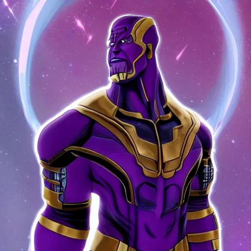 Prompt: thanos if he was a human