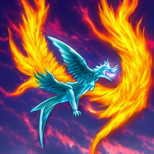 Image similar to ice phoenix
