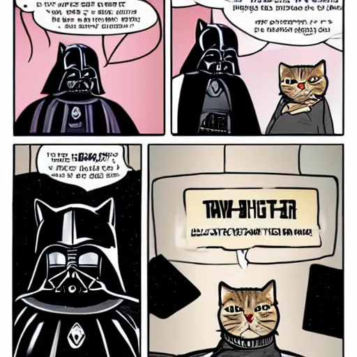 Prompt: cat vader