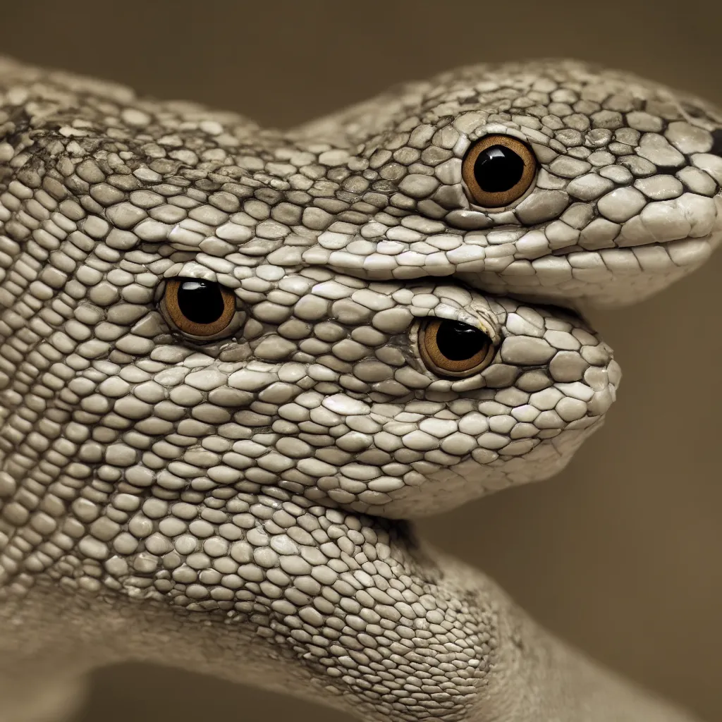 Prompt: diadem snake head, professional closeup photo, f / 2