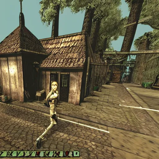 Image similar to Resident Evil Village if it had been a PS1 game