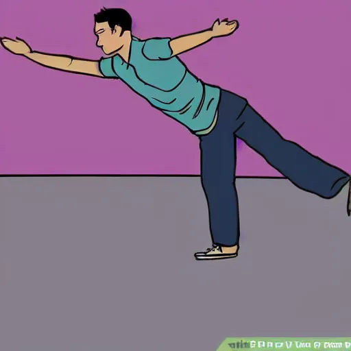 Image similar to wikihow tutorial on how to levitate