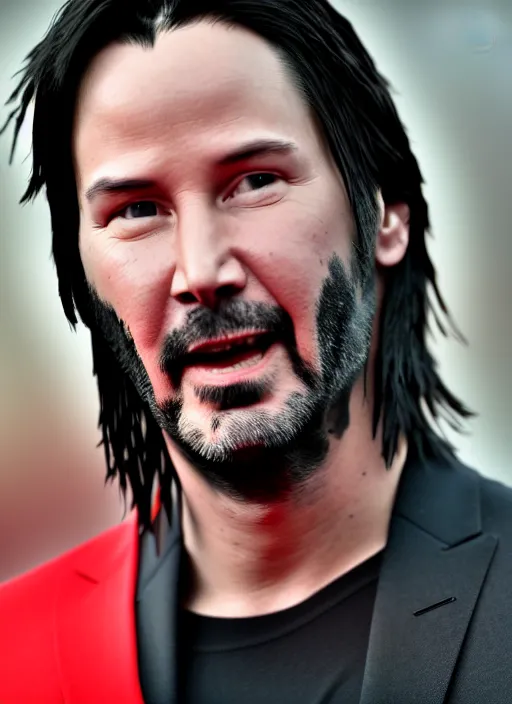 Prompt: Keanu Reeves cast as Eminem, still from 8 Mile, hyperrealistic, 8k, Octane Render,