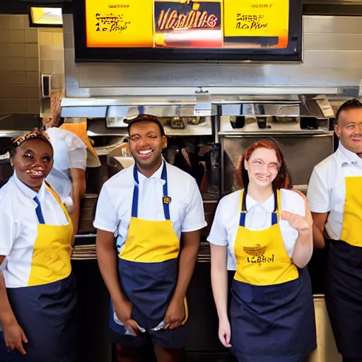 Image similar to wafflehouse employee's