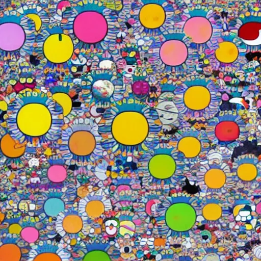 Design for Kanye West's 'Graduation', 2009 - Takashi Murakami - WikiArt.org  - MarbleCards