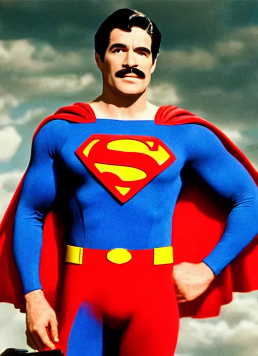 Image similar to film still of Steve Harvey as Superman in Superman, 4k