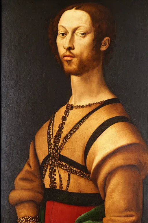 Image similar to renaissance portrait of leroyce hawkins