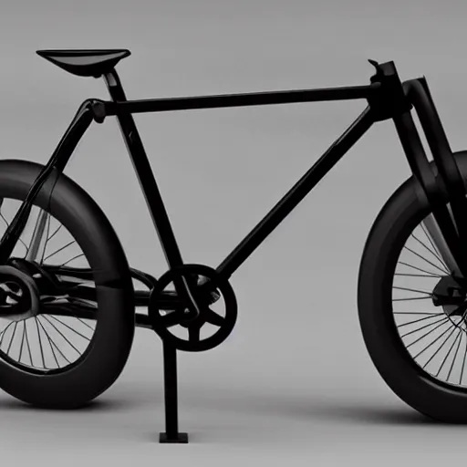 Prompt: bike made by Tesla