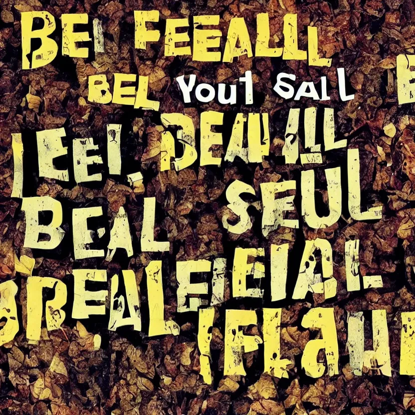 Image similar to bereal, be real, app, real. be yourself. motivational. [ the words be real ]. text. poem. cool